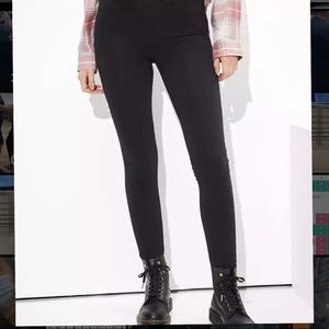American Eagle Black Hi Rise Jegging Sz 4